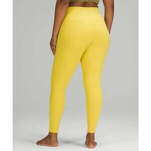 Lululemon Align Pant 28" Nulu Size 6 EUC Yellow